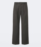 Our Legacy Slack wool and cotton wide-leg pants