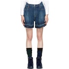 Sacai Blue Levis Edition Limited Edition Denim Shorts