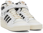 adidas Originals White & Black Forum 84 High Sneakers