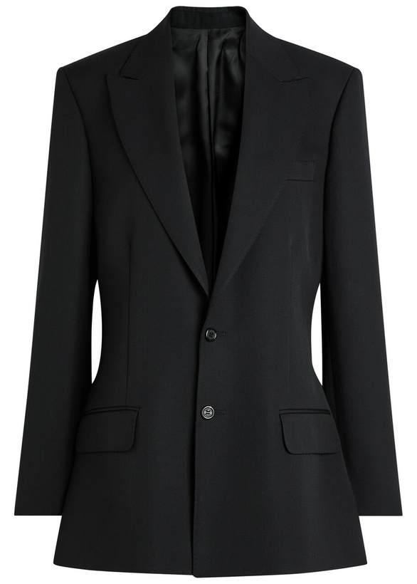 Photo: Armarium Armida Belted Wool Blazer Black