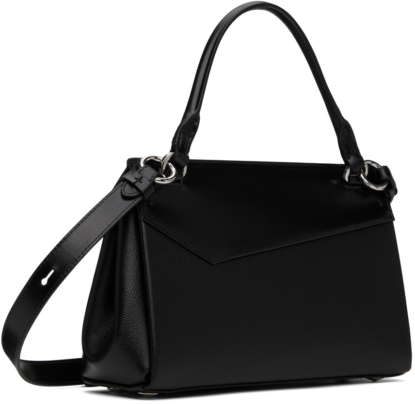 Maison Margiela Black Snatched Top Handle Small Bag Maison Margiela