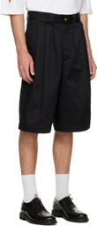 WILLY CHAVARRIA Black Borracho Shorts