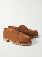 J.M. Weston - Suede Derby Shoes - Brown