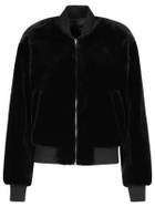 Moose Knuckles jet Green Polyester Bomber Jacket