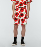 Kenzo - Floral printed cotton Bermuda shorts