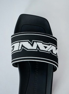 Alexander Wang Logo Motif Platform Sandals