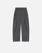 Pinko Wide Leg Tailored Trousers With Darts Excalibur Grey