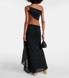 Christopher Esber Embellished jersey maxi dress