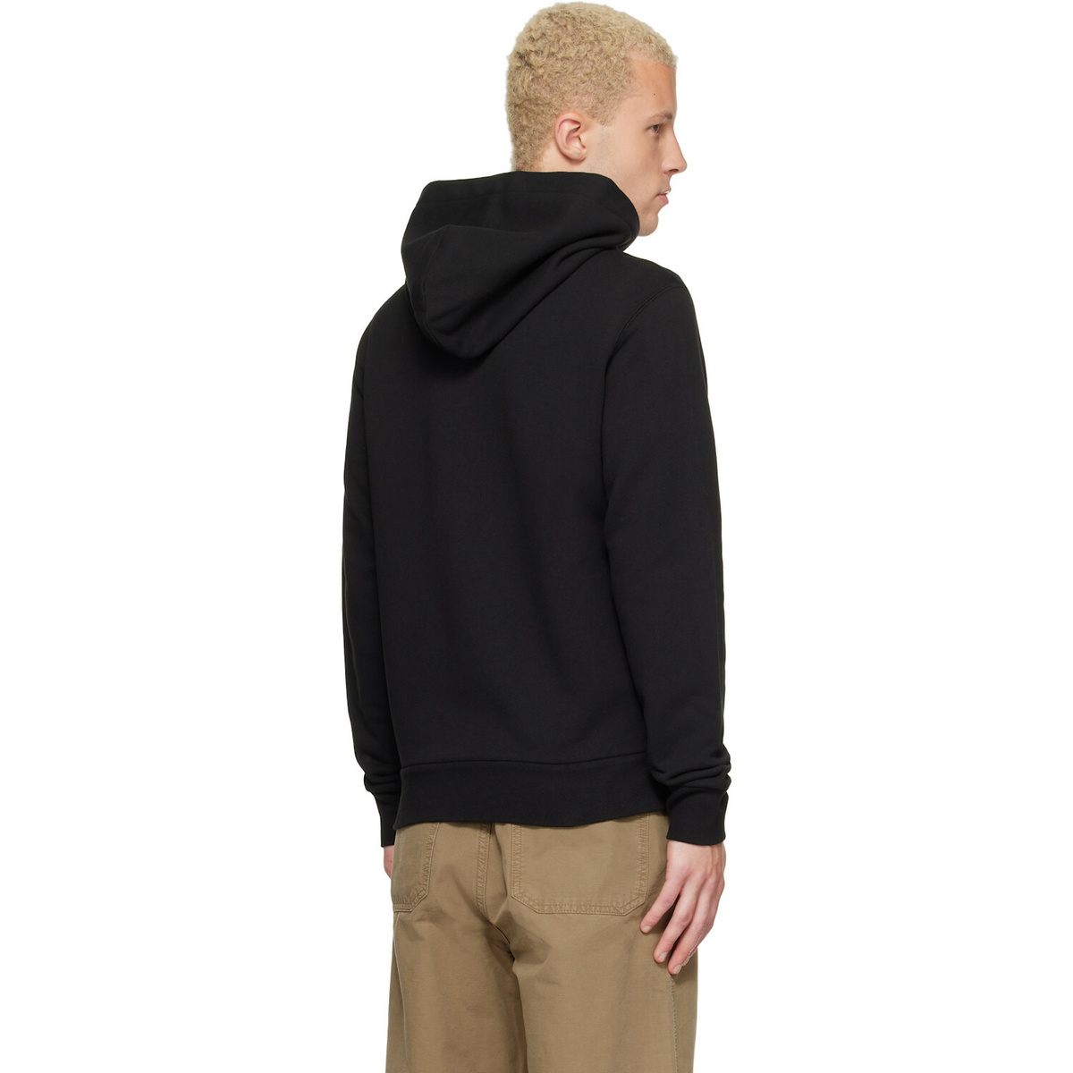 Moncler Black Zip Up Hoodie