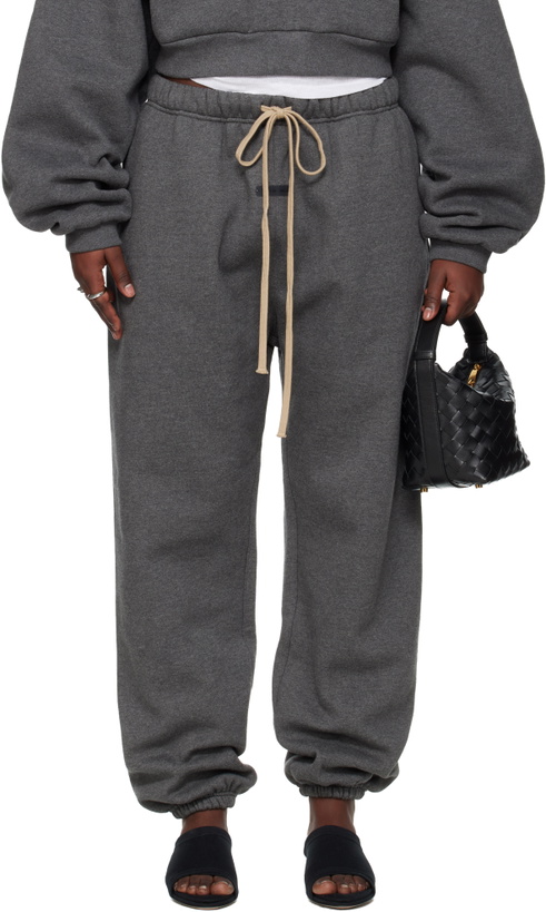 Photo: Fear of God ESSENTIALS Gray Holiday Classic Lounge Pants