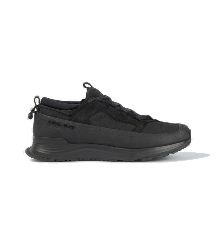 Photo: Canada Goose Glacial Trail leather sneakers