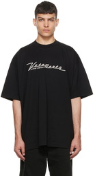 VETEMENTS Black Cotton T-Shirt