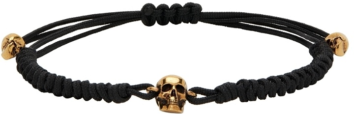 Photo: Alexander McQueen Black Skull Friendship Bracelet