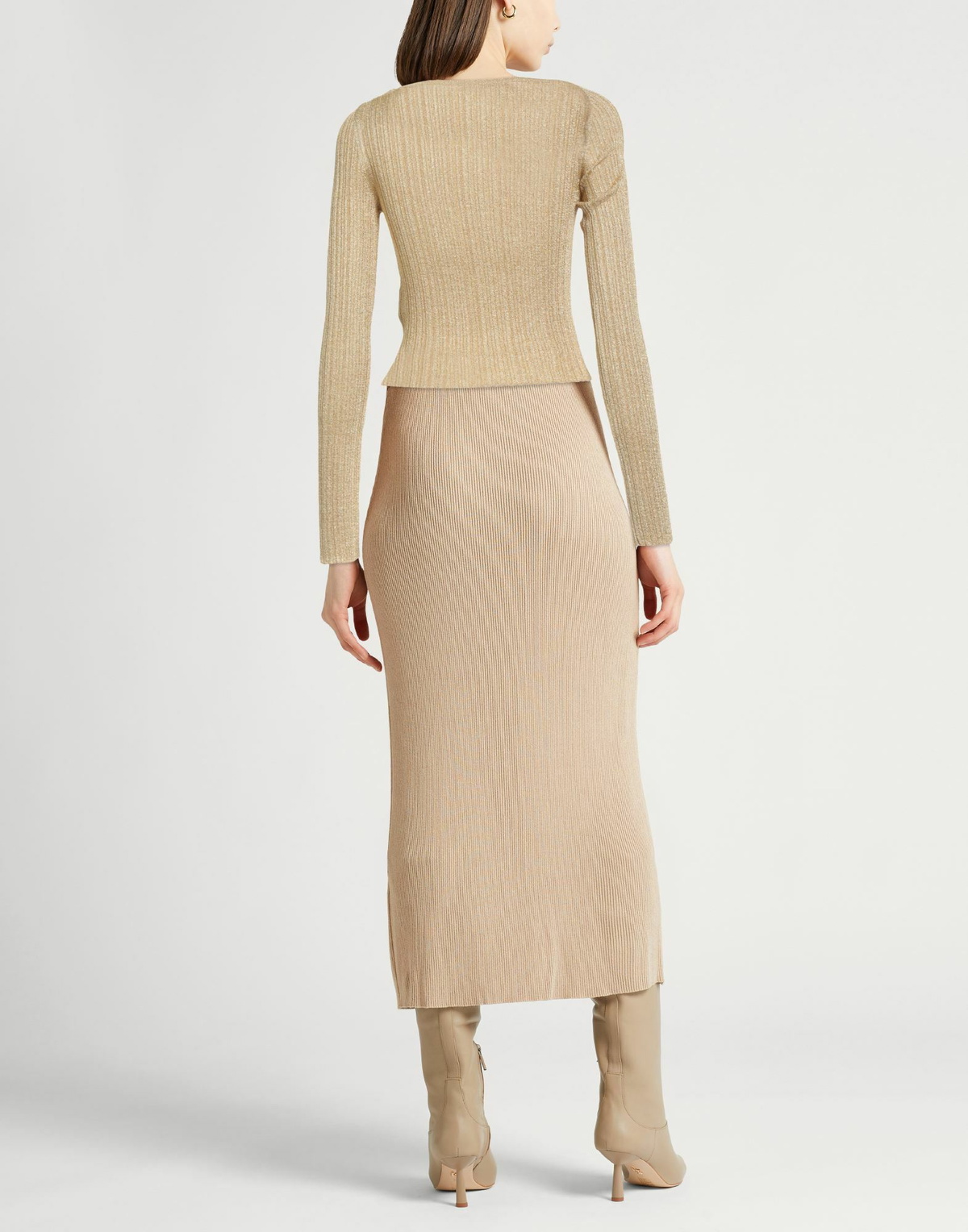 Jucca Womens Sweater in Gold
