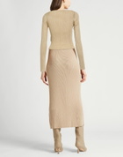 Jucca Womens Sweater in Gold