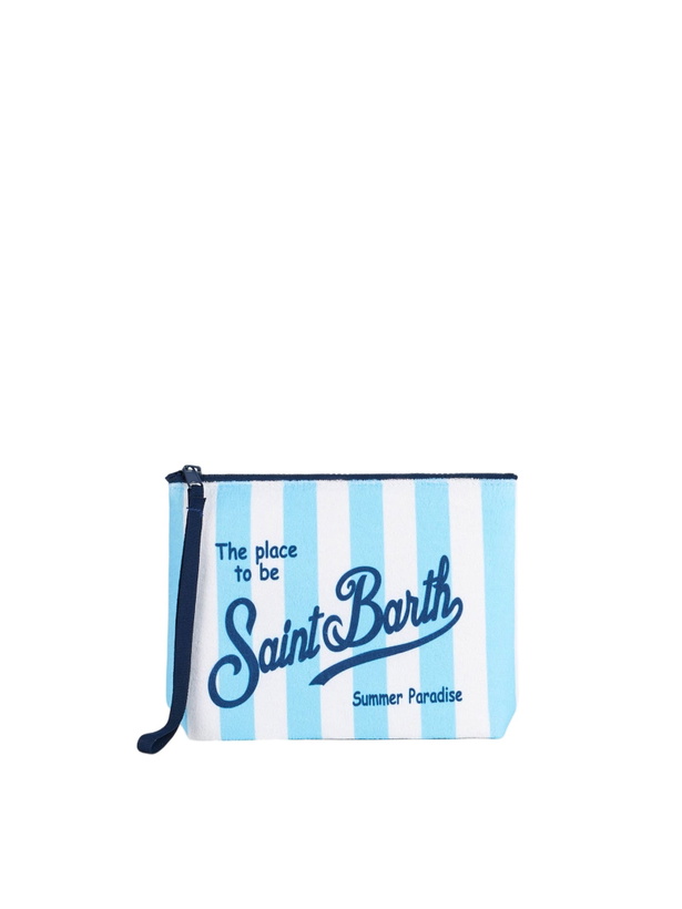 Photo: MC2 Saint Barth Aline Terry Pochette With Saint Barth Print