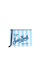 MC2 Saint Barth Aline Terry Pochette With Saint Barth Print
