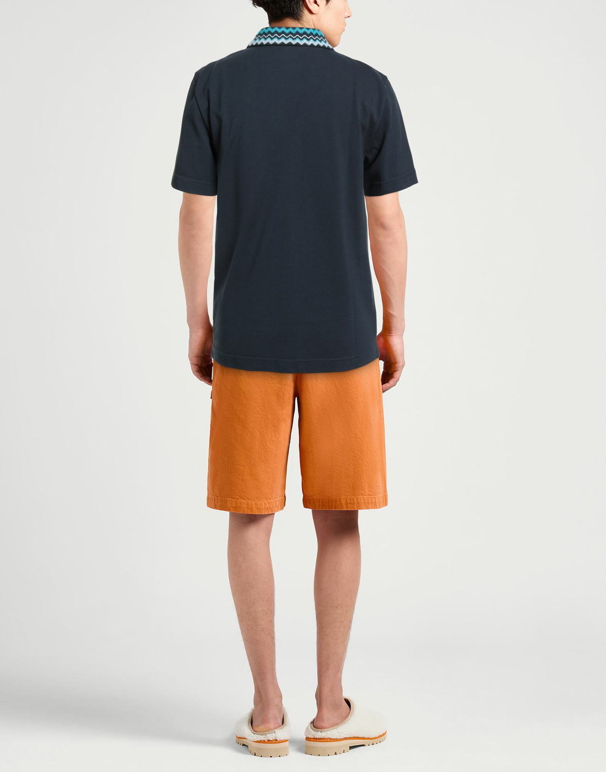 Missoni Mens Polo shirt in Navy