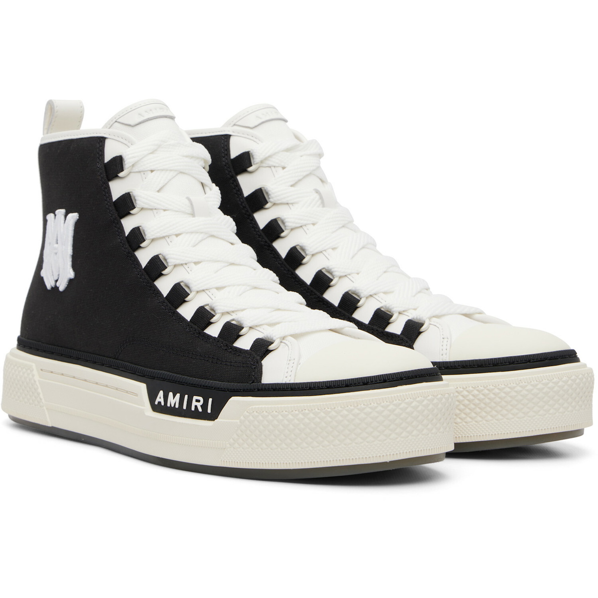 AMIRI Black MA Court Hi Sneakers
