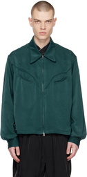 RAINMAKER KYOTO Green Paneled Jacket