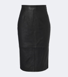 Altuzarra Hank leather pencil skirt