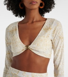 Roberto Cavalli Embellished top