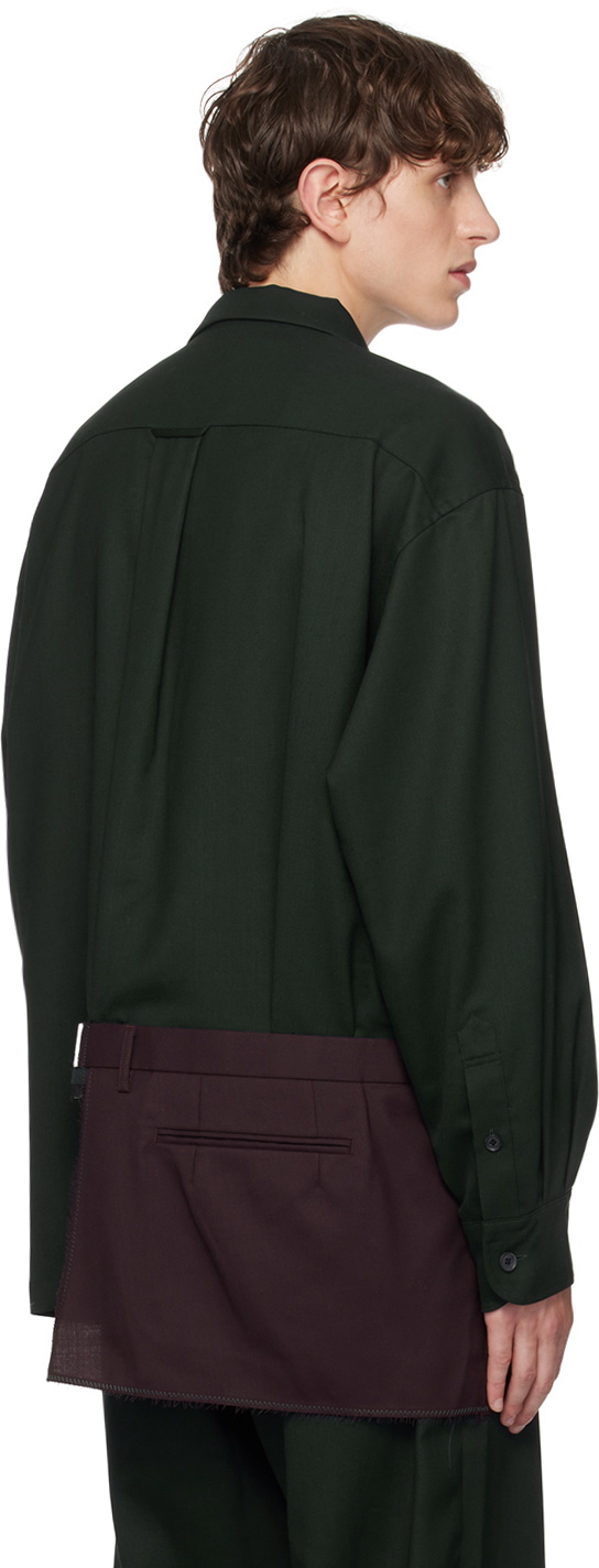 kolor Green Belt Loop Shirt