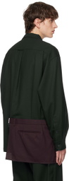 kolor Green Belt Loop Shirt