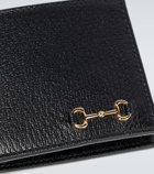 Gucci - Horsebit grained leather wallet