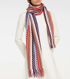 Missoni Zig Zag wool scarf