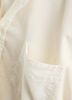 Officine Générale Lipp Corduroy Shirt Cream