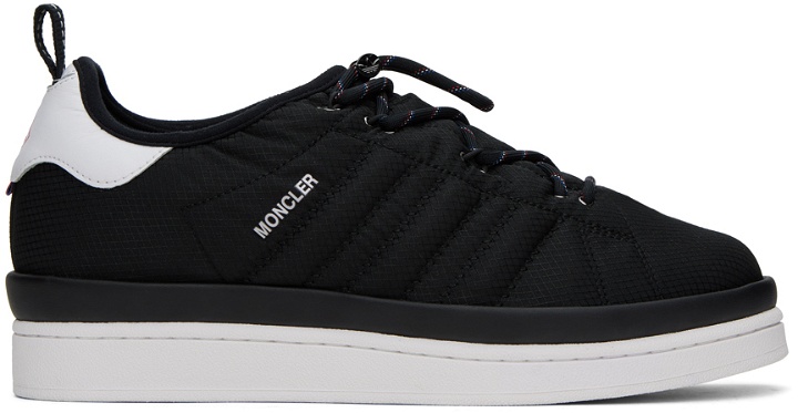 Photo: Moncler Genius Moncler x adidas Originals Black Campus Sneakers