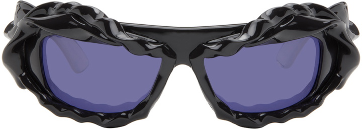 Photo: Ottolinger Navy Twisted Sunglasses