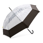 Fendi White and Transparent Forever Fendi Umbrella