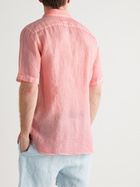 120% - Linen-Gauze Shirt - Pink