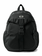 Balenciaga - Logo-Embroidered Webbing-Trimmed Ripstop Backpack