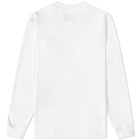 Needles Men's Logo Long Sleeve T-Shirt in White
