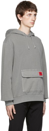 Hugo Gray Visor Hoodie