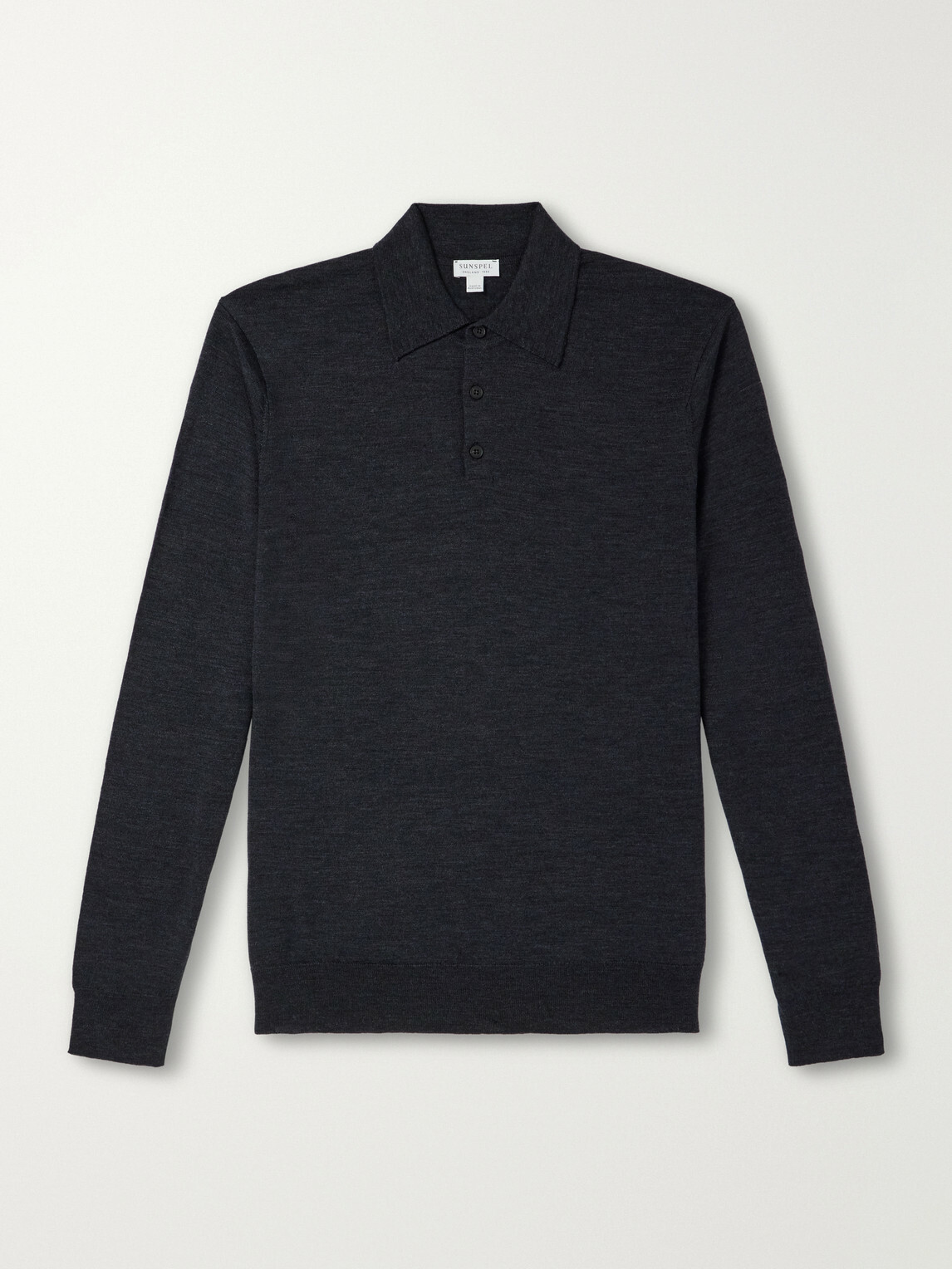 Sunspel - Merino Wool Sweater - Gray