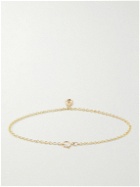 Alice Made This - Piccard 9-Karat Gold Diamond Pendant Bracelet
