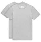 Reigning Champ - Two-Pack Pima Cotton-Jersey T-Shirts - Gray