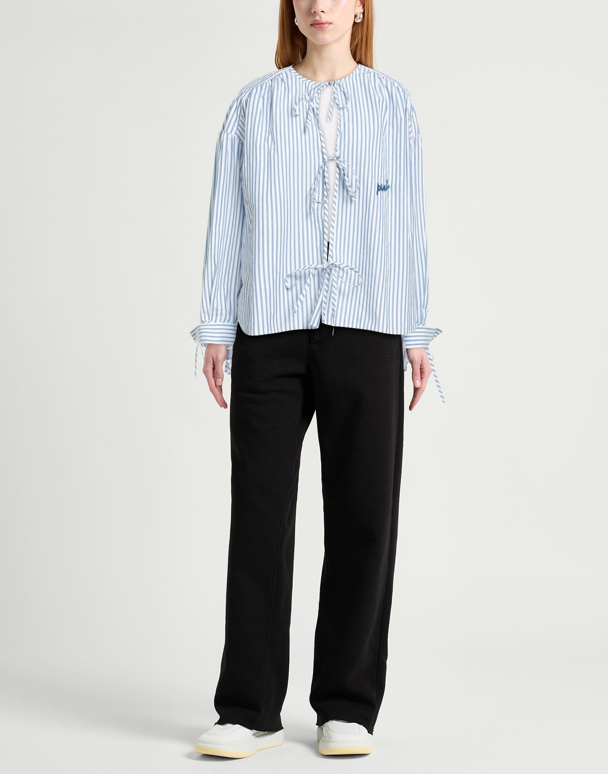 Pinko Denim Womens Shirt Light in Blue