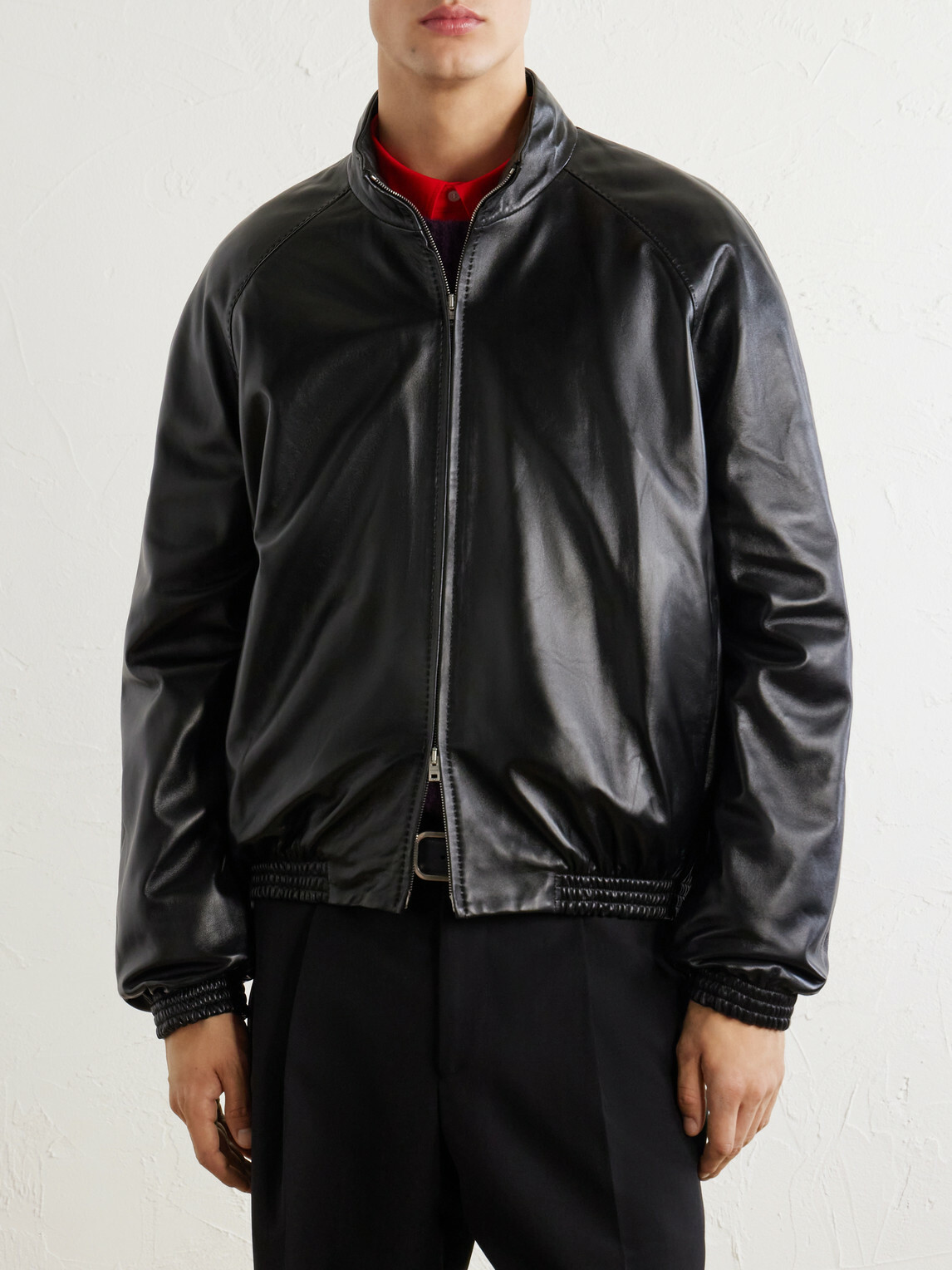 Acne Studios - Lokot Leather Jacket - Black