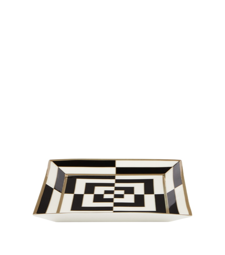 Photo: Jonathan Adler OP Art ceramic serving tray
