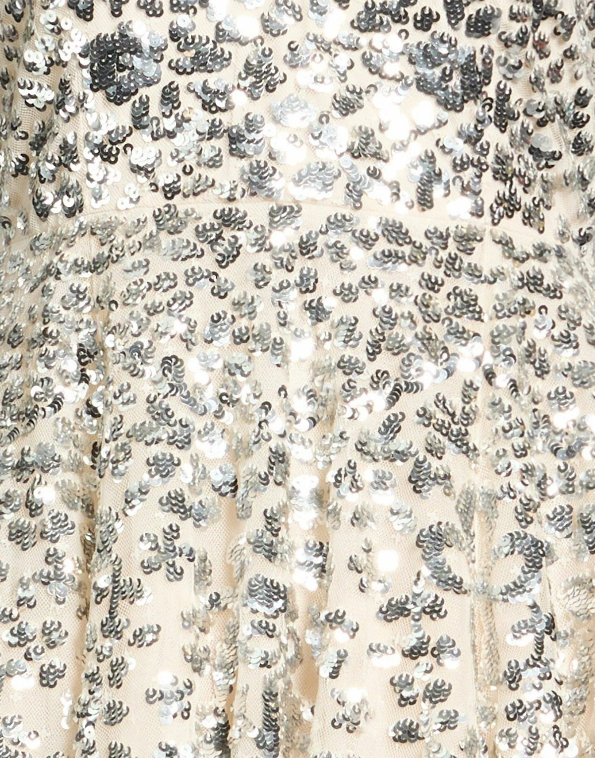 Needle & Thread Womens Mini dress in Silver