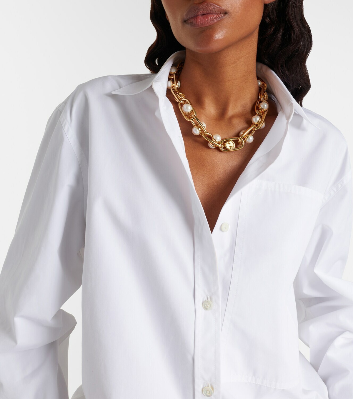 Gucci Interlocking G embellished necklace