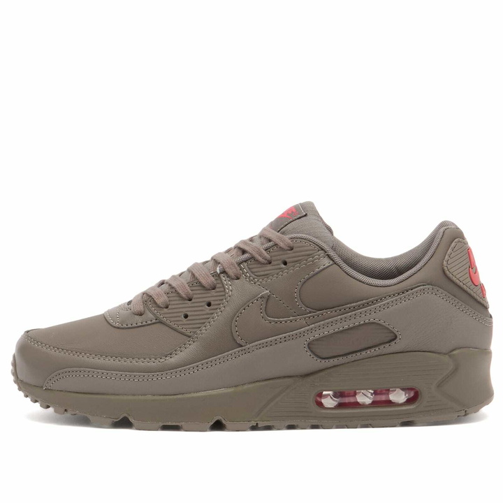 Photo: Nike Men's Air Max 90 Ess+ Sneaker in Cave Stone/Adobe