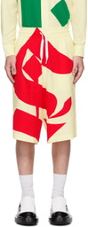 Stefan Cooke Multicolor Gothic Font Shorts