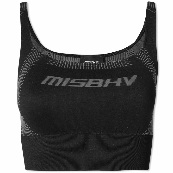 Photo: MISBHV Women's Sport Bra Top in Muted Black
