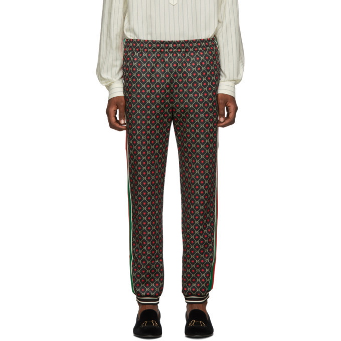 Photo: Gucci Black GG Star Print Lounge Pants